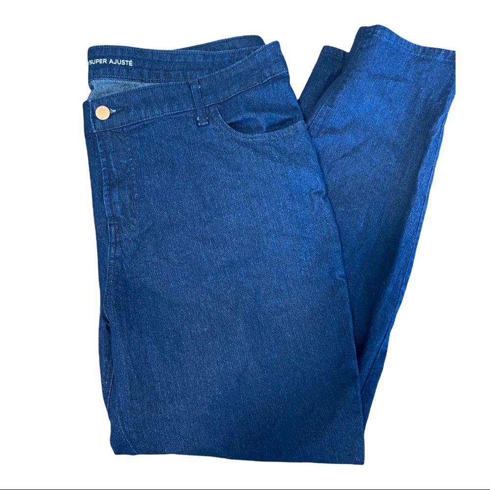 Old Navy, Dark Wash, Rockstar Super Skinny Jeans, Size 18.  Like New.